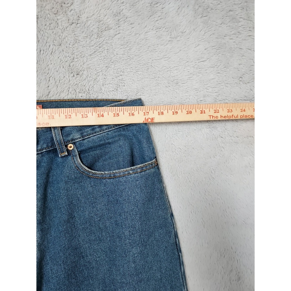 Vintage Levis 560 Jeans Mens 33x30 Y2K Comfort Fit Loose Baggy Denim Blue Skater - Picture 7 of 11